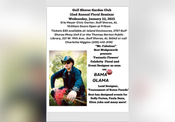 Gulf Shores Garden Club Seminar Announced