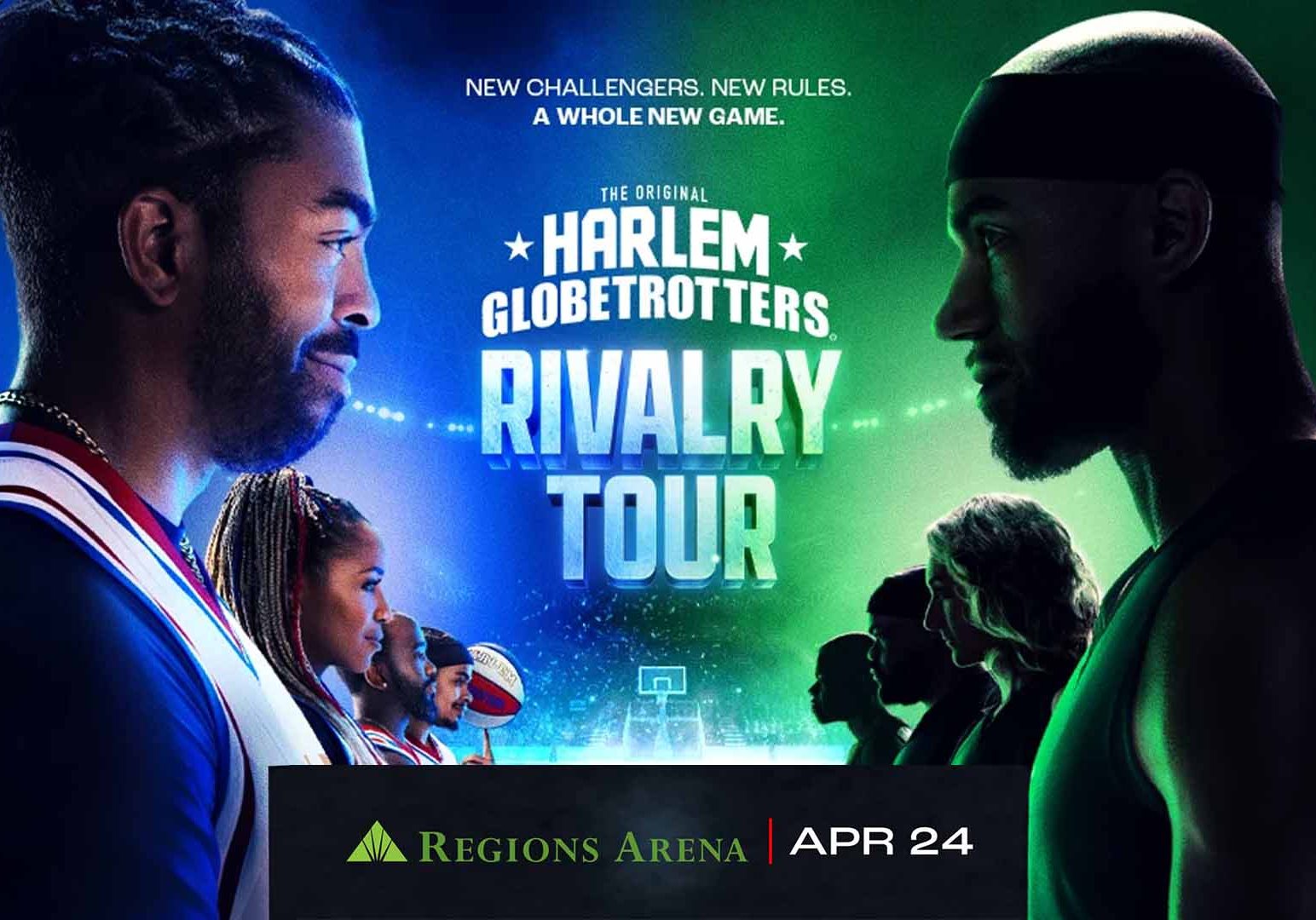 Harlem Globetrotters To Play At Regions Arena On April 24