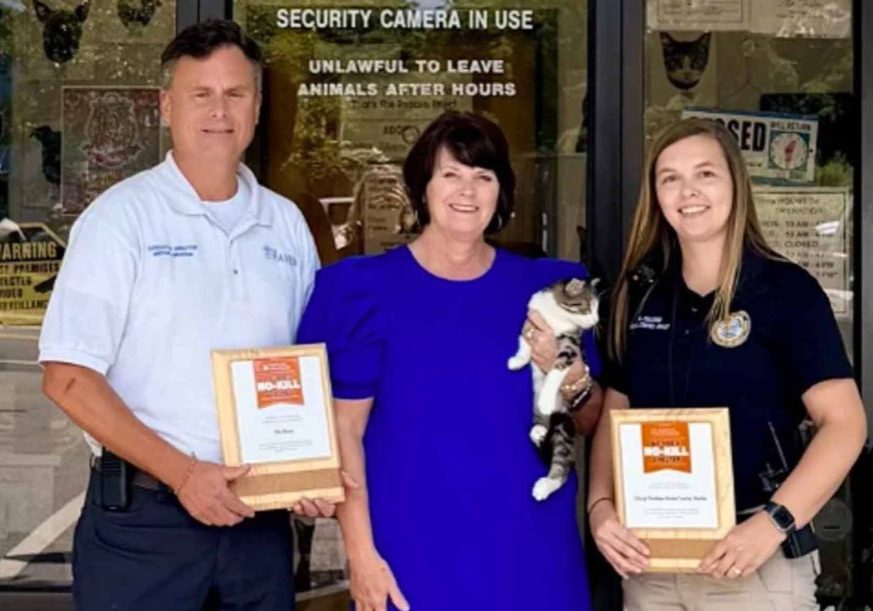 HAVEN FOR ANIMALS, CITY OF FAIRHOPE SHELTER RECOGNIZED FOR NO-KILL STATUS