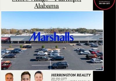HERRINGTON REALTY ANNOUNCES LEASE FOR MARSHALLS IN FAIRHOPE