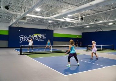 INDOOR PICKLEBALL COURTS OPEN IN DOWNTOWN OWA