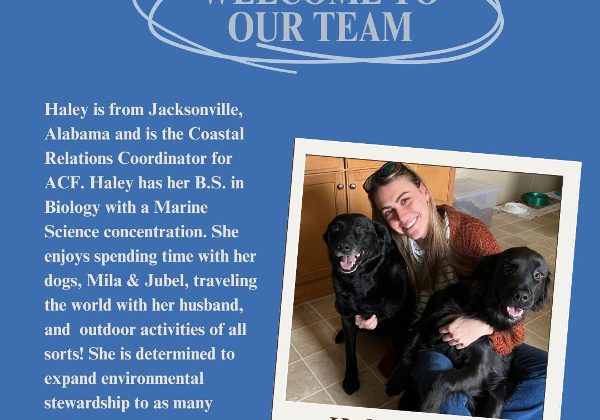 JACKSON IS NEW ACF COASTAL RELATIONS COORDINATOR