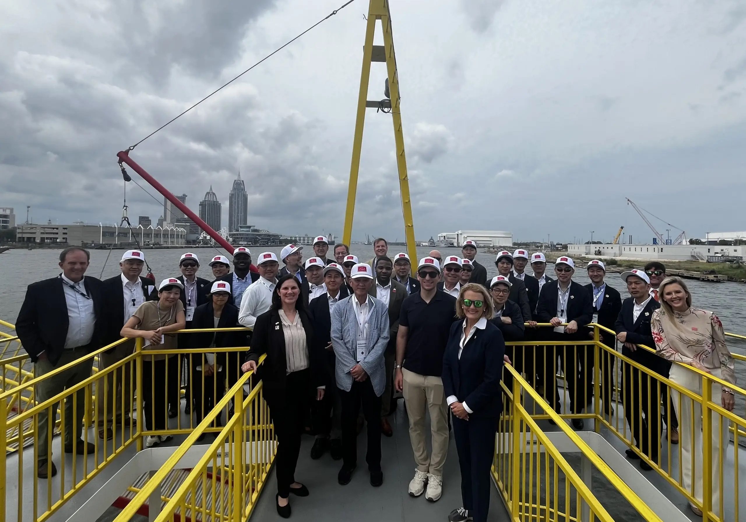Japanese Shipbuilders Tour Coast