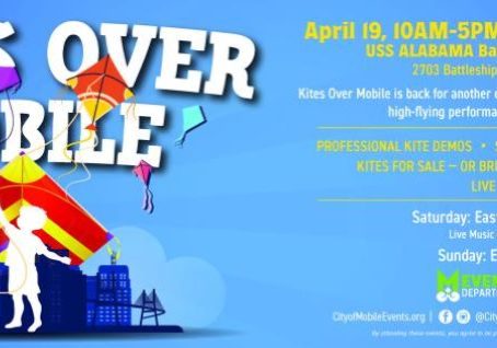 KITES OVER MOBILE RETURNS ON APRIL 18-19