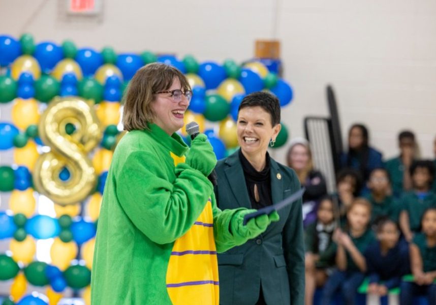 MCPSS’S TRAVIS WINS MILKEN EDUCATOR AWARD