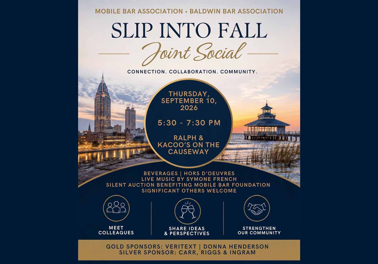 Mobile, Baldwin County Bar Associations Hosting Joint Social