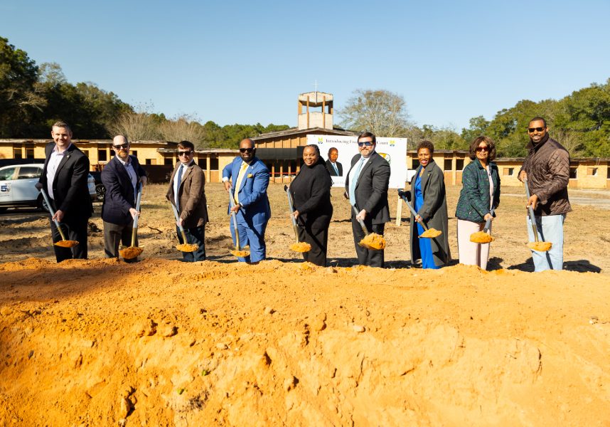 MOBILE BREAKS GROUND ON AFFORDABLE HOUSING DEVELOPMENT