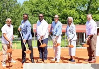 MOBILE BREAKS GROUND ON HOME IN CAMPGROUND NEIGHBORHOOD