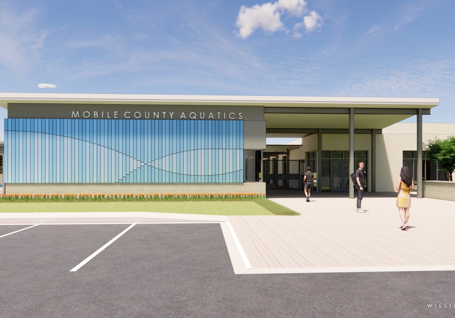 MOBILE COUNTY COMMISSION AWARDS CONTRACT FOR AQUATIC CENTER