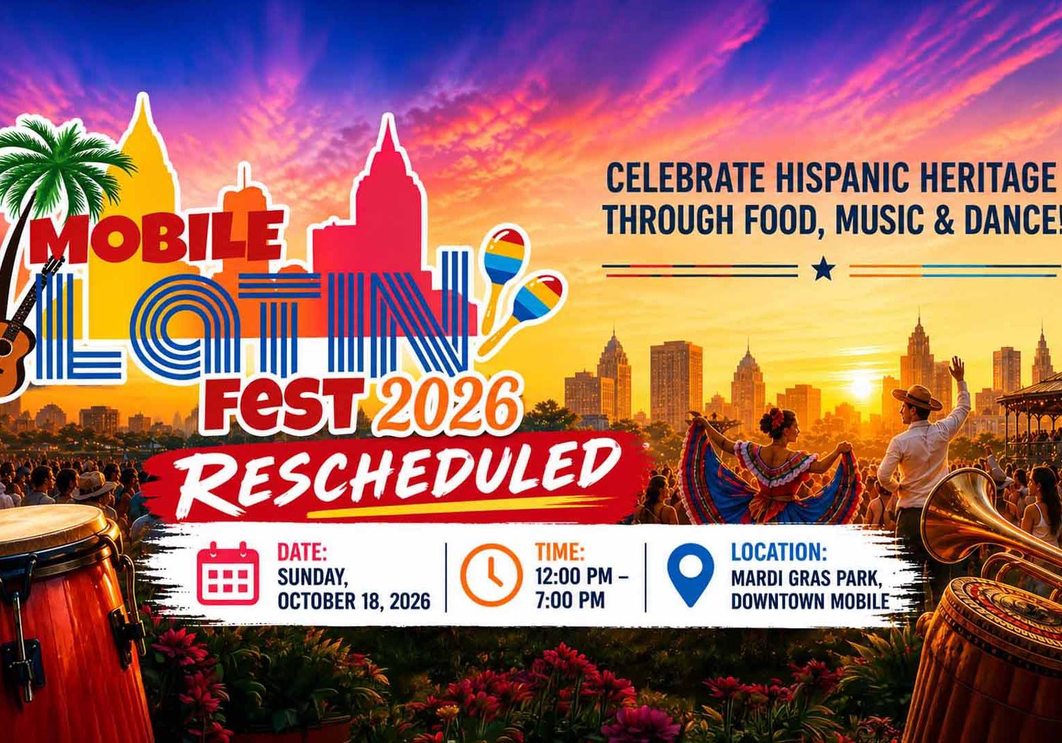 Mobile Latin Fest Coming To Mardi Gras Park