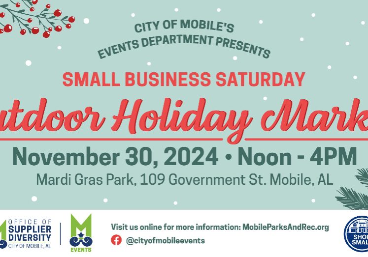 MOBILE’S OUTDOOR HOLIDAY MARKET ANNOUNCED