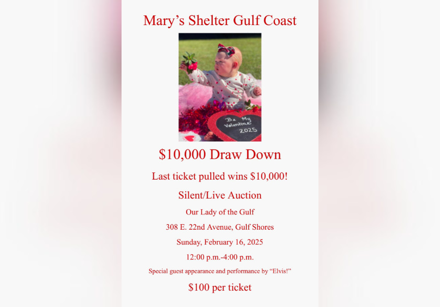 Mary's Shelter $10000 Drawdown coming up