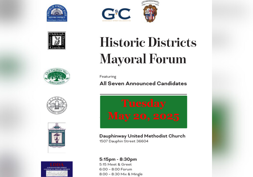 Mobile mayoral candidates forum coming up