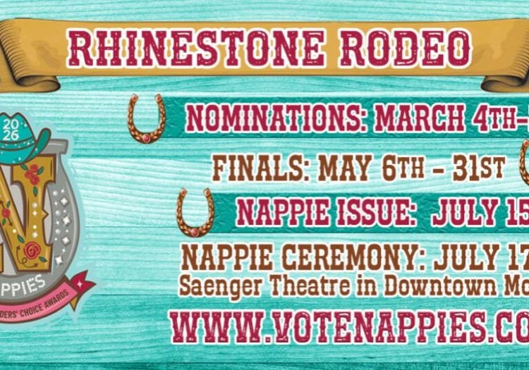 NAPPIE NOMINATIONS OPEN THROUGH MARCH 29