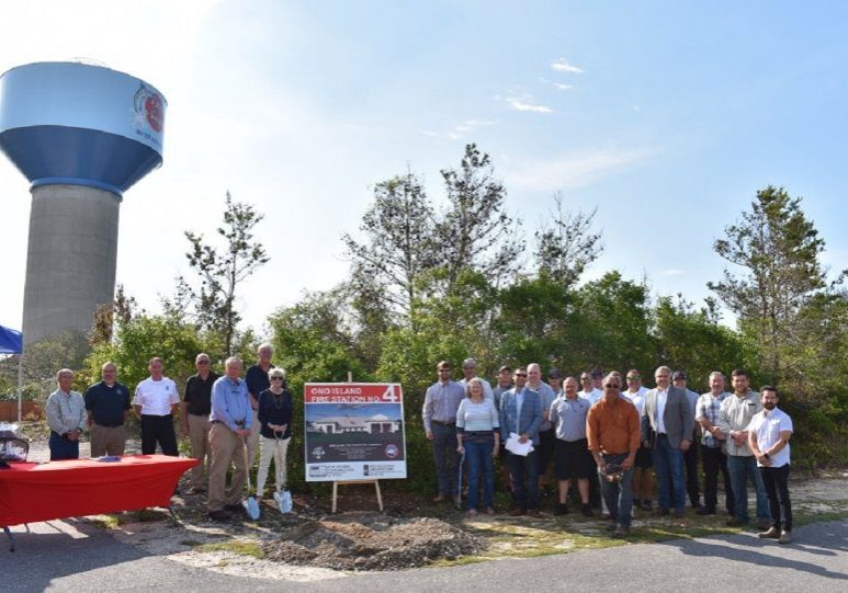 Ono Island Breaks Ground on Fire Station