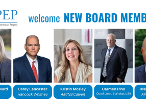 PEP NAMES FIVE NEW BOARD MEMBERS