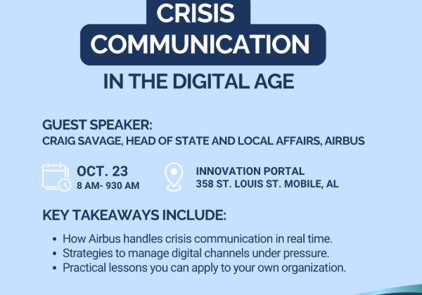 PRCA MOBILE BREAKFAST TO FOCUS ON CRISIS COMMUNICATION