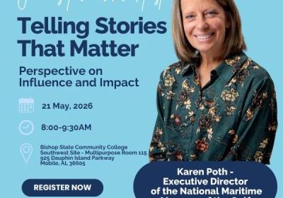 PRCA MOBILE CHAPTER MAY BREAKFAST TO FOCUS ON STORYTELLING