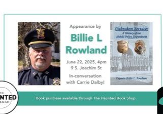 ROWLAND, DALBY COMING TO HAUNTED BOOK SHOP
