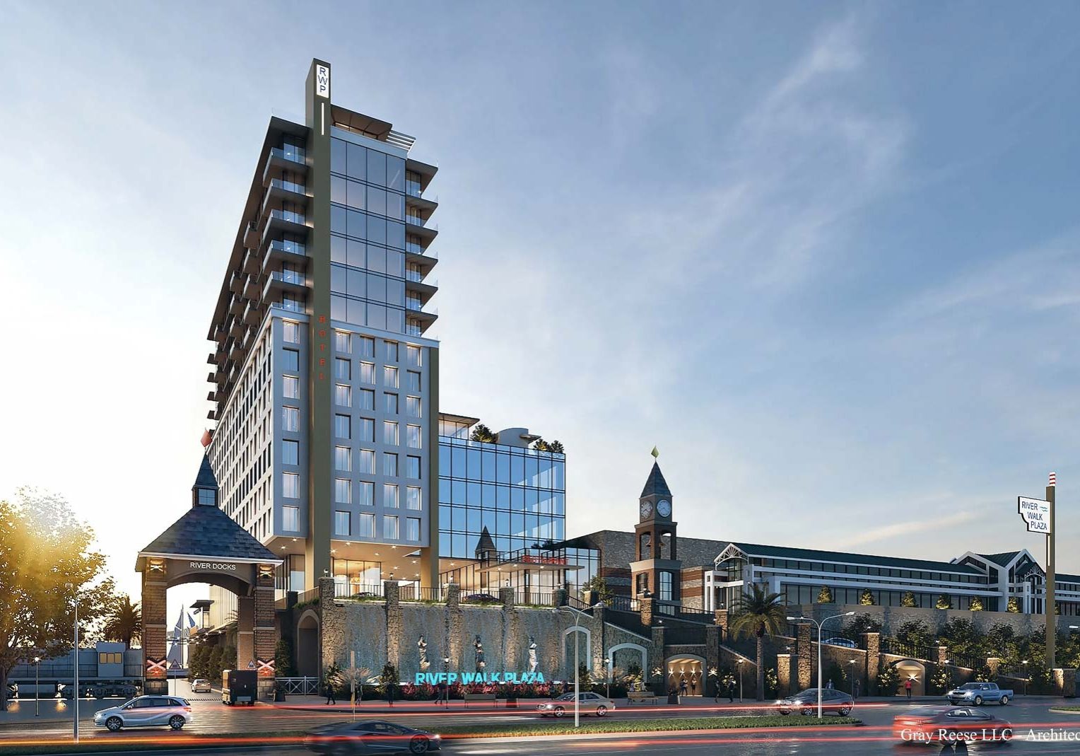 River Walk Plaza Development Plans For Downtown Mobile Announced