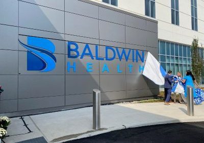 SBRMC REBRANDED TO BALDWIN HEALTH, OPENS TOWER