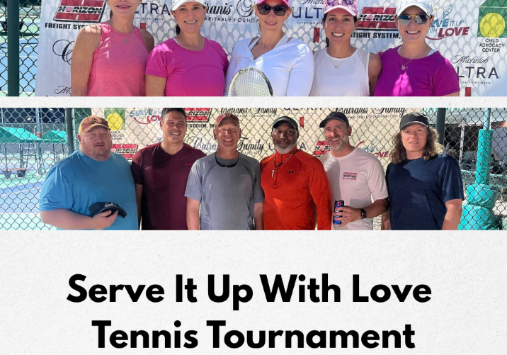 SERVE IT UP WITH LOVE COMING TO MOBILE TENNIS CENTER