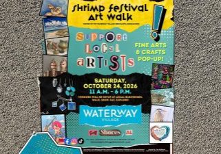 Shrimp Festival Art Walk Pop-Up Coming To Gulf Shores