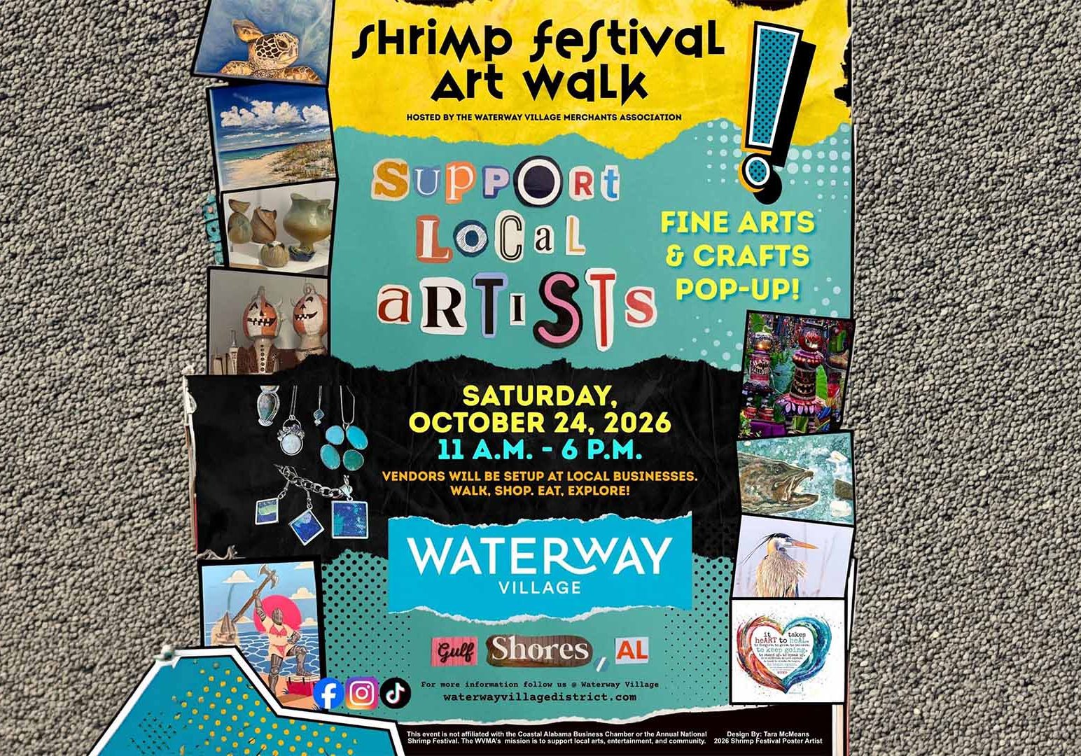 Shrimp Festival Art Walk Pop-Up Coming To Gulf Shores