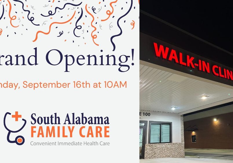 SOUTH ALABAMA FAMILY CARE EXPANDS IN GRAND BAY