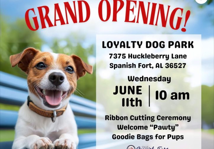 SPANISH FORT OPENS DOG PARK__