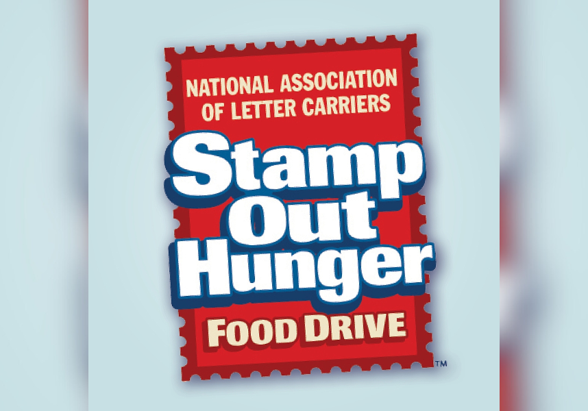 STAMP OUT HUNGER FOOD DRIVE SET FOR TOMORROW