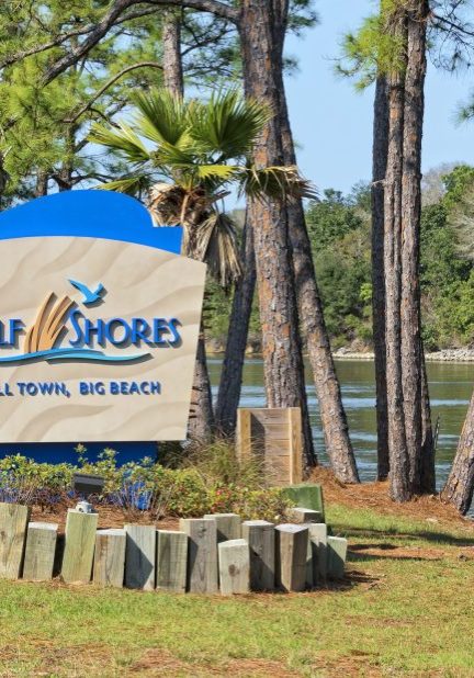Welcome,Sign,For,Gulf,Shores,,Alabama