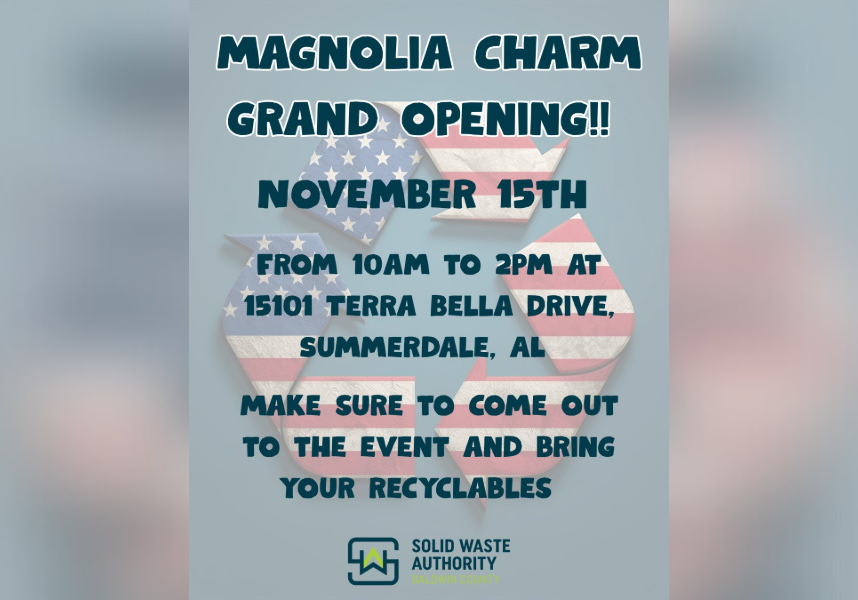 SWDA of Baldwin County recycles day Celebration tomorrow