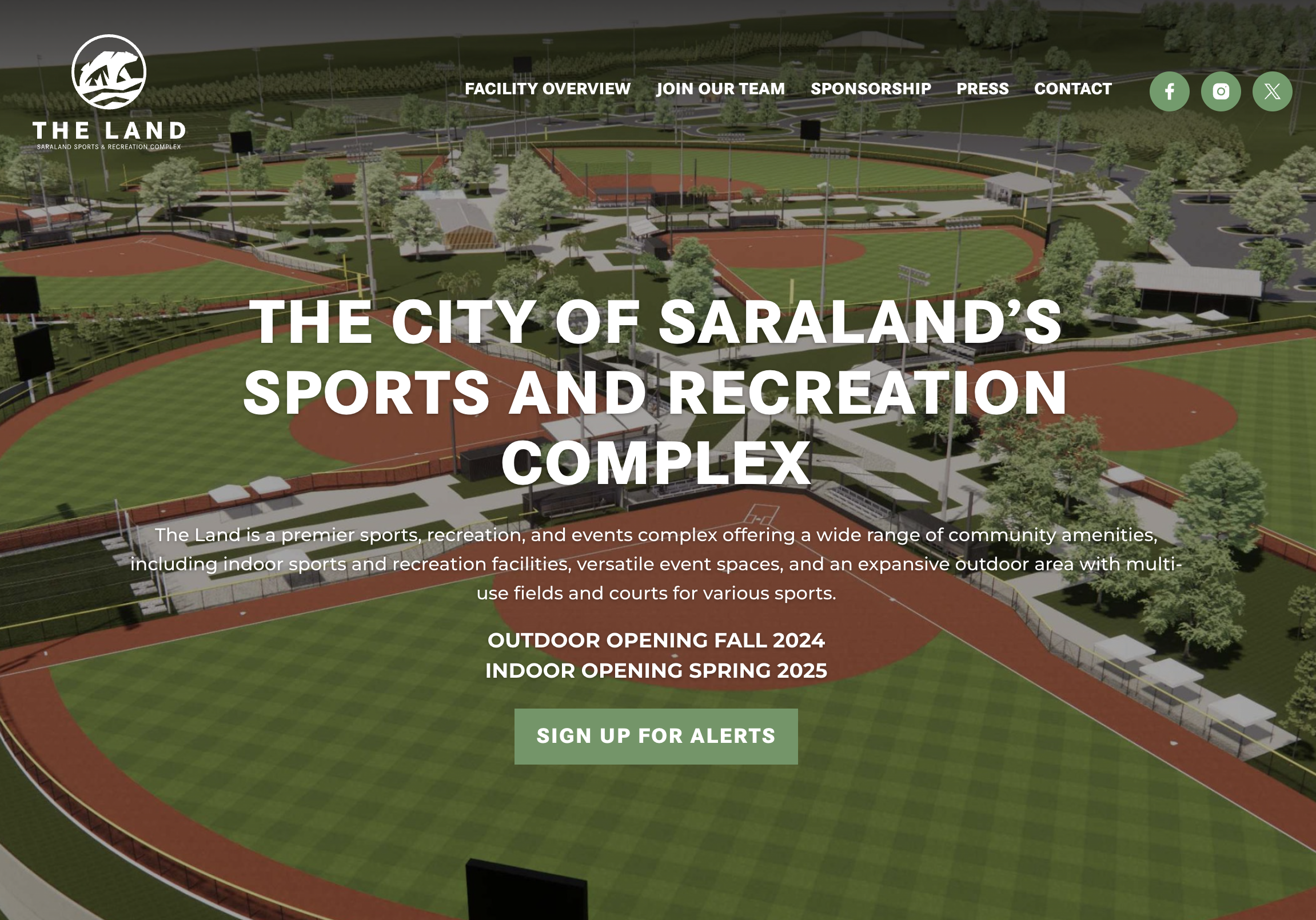 Saraland Breaks Ground On The Land Sports Complex