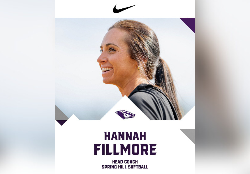 Spring hill college names alum softball