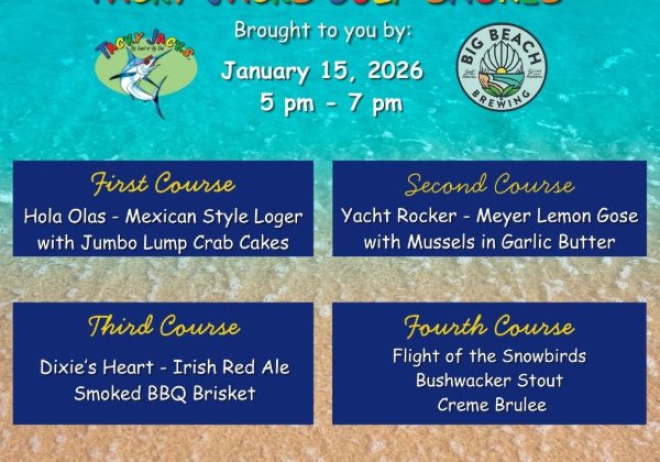 TACKY JACKS TO HOST WINTER WINE AND BEER TASTINGS