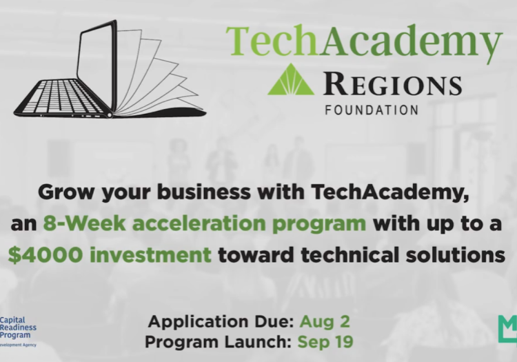 TECHACADEMY RETURNS, APPLICATIONS DUE SOON