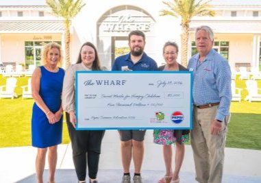 THE WHARF, PEPSI DONATE TO HUNGRY CHILDREN PROGRAM