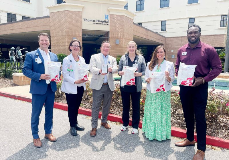 THOMAS HOSPITAL RECEIVES 50 INFANT CPR KITS