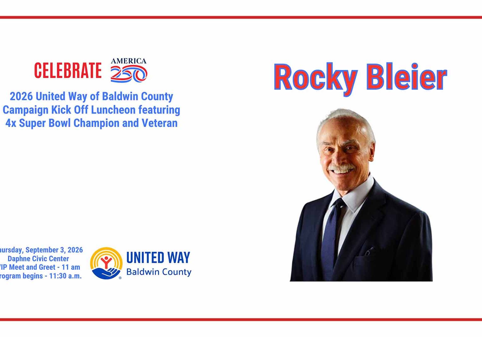 United Way Of Baldwin County Announces Kickoff Luncheon