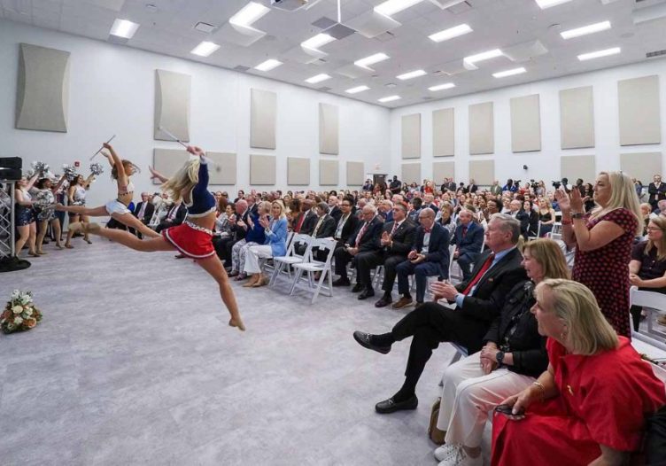 USA DEDICATES MARCHING BAND COMPLEX