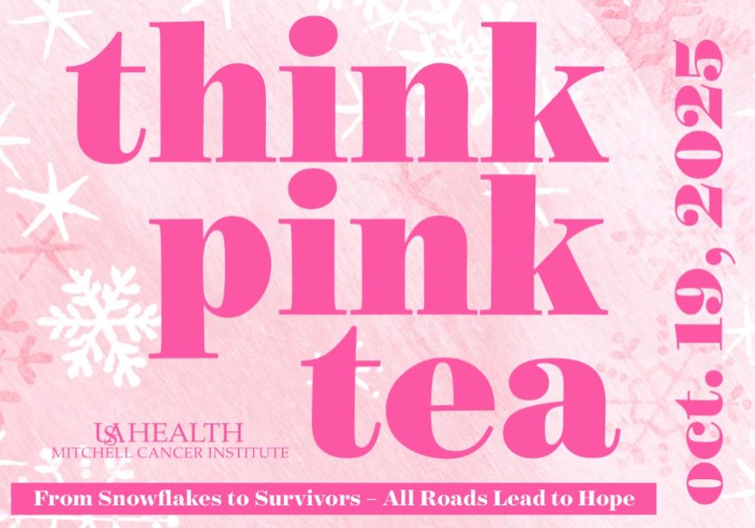 USA HEALTH MCI HOSTING THINK PINK TEA ON OCTOBER 19