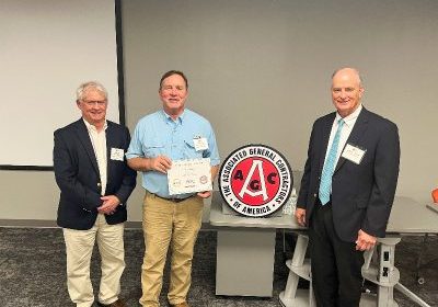 WHITE-SPUNNER’S LITTLE WINS ALABAMA AGC SUPERVISOR SAFETY AWARD