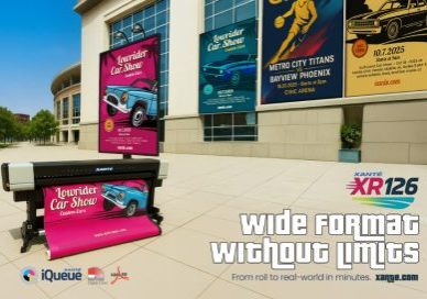 XANTÉ RELEASES HIGH-CAPACITY, WIDE-FORMAT PRODUCTION PRINTER