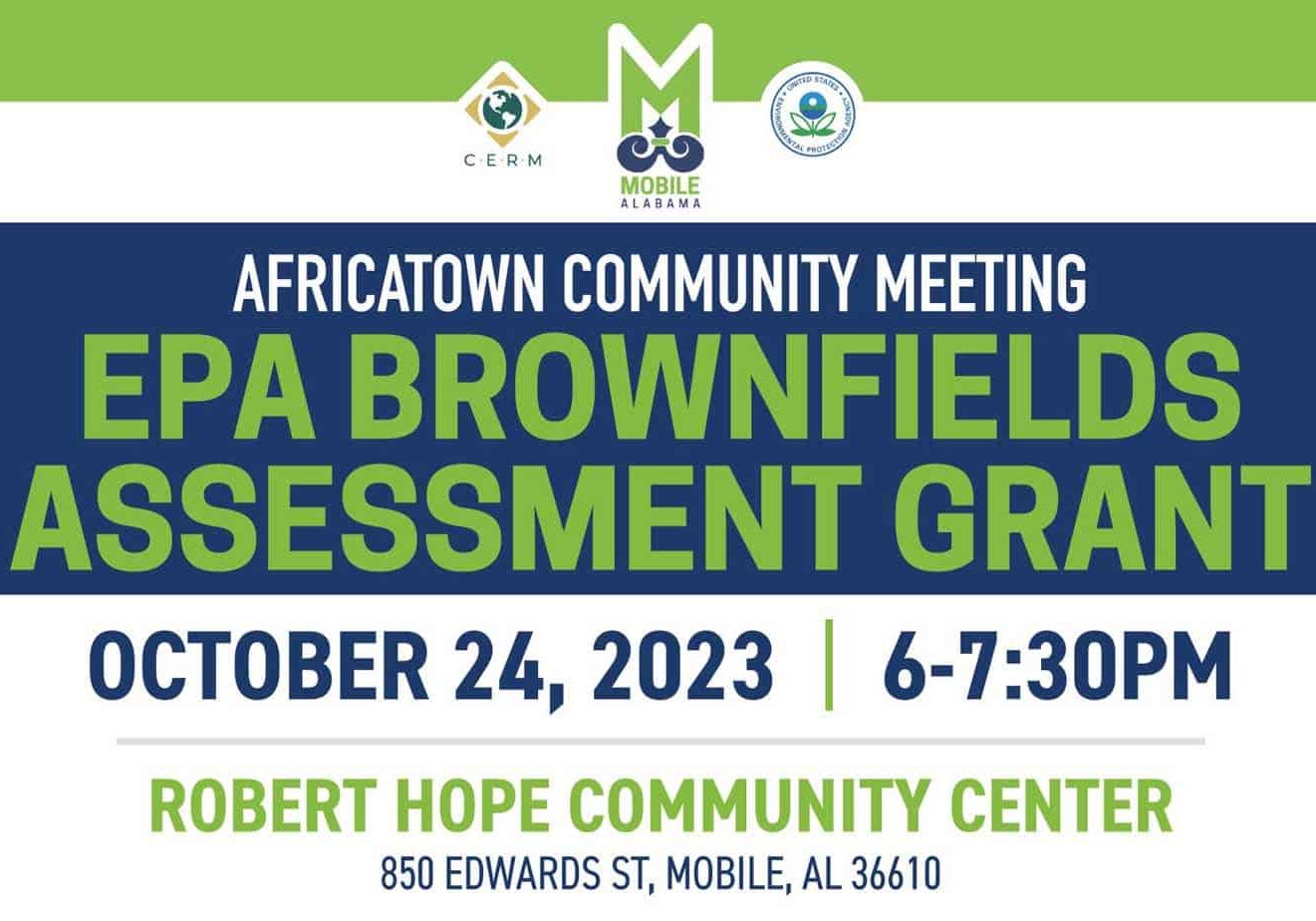 Africatown Brownfields Assessment Meeting Scheduled