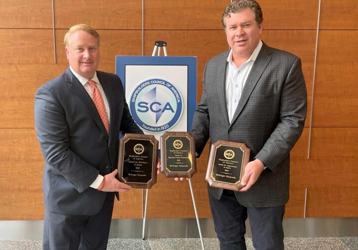 Alabama Shipyard Wins SCA Safety Awards