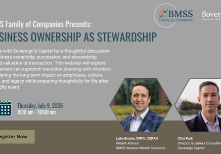 BMSS To Host Webinar On Business Ownership, Stewardship