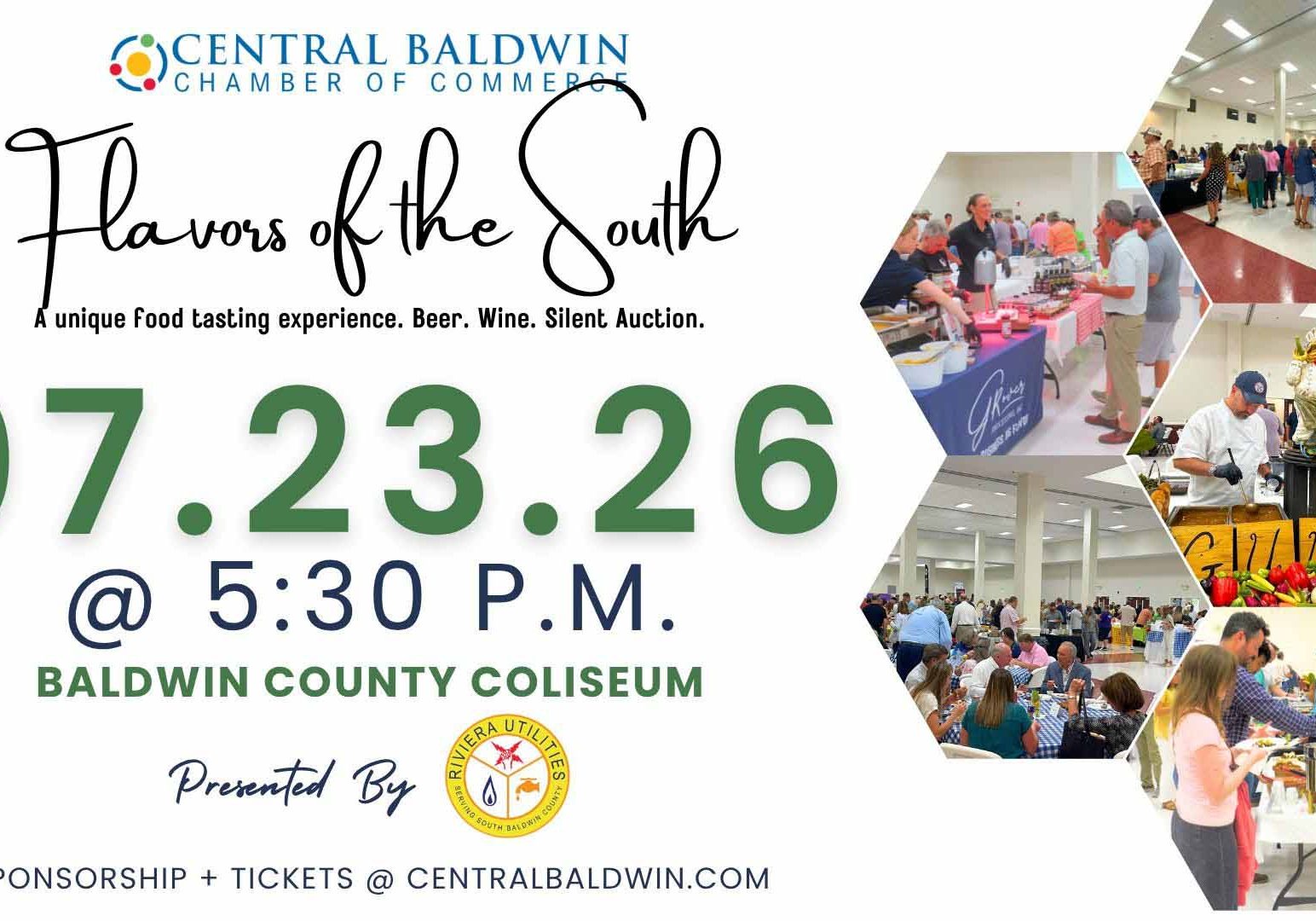 Central Baldwin Chamber Announces Flavors Of The South