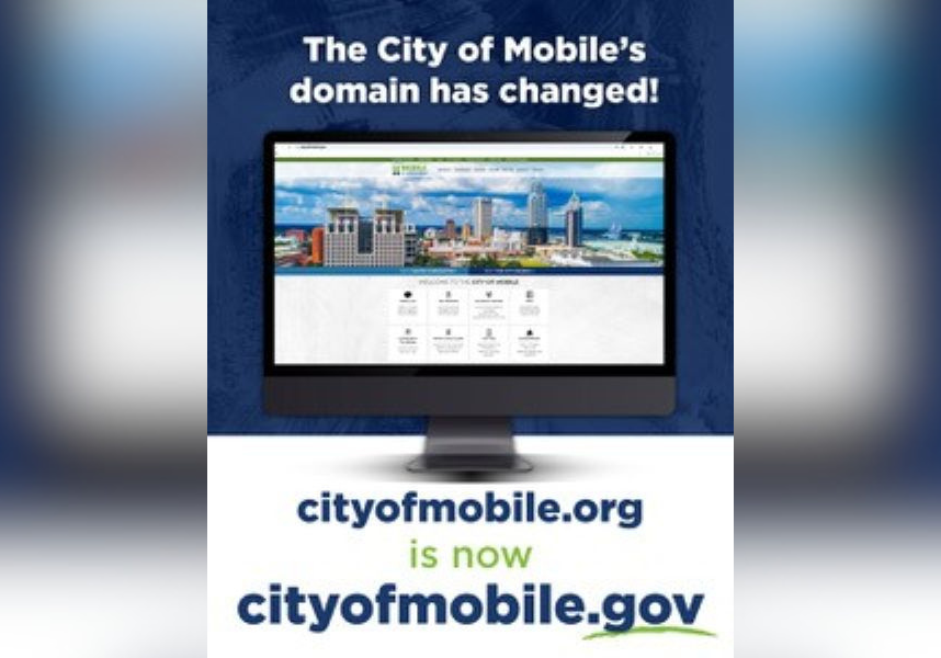 city of mobile website transitions to .gov domain