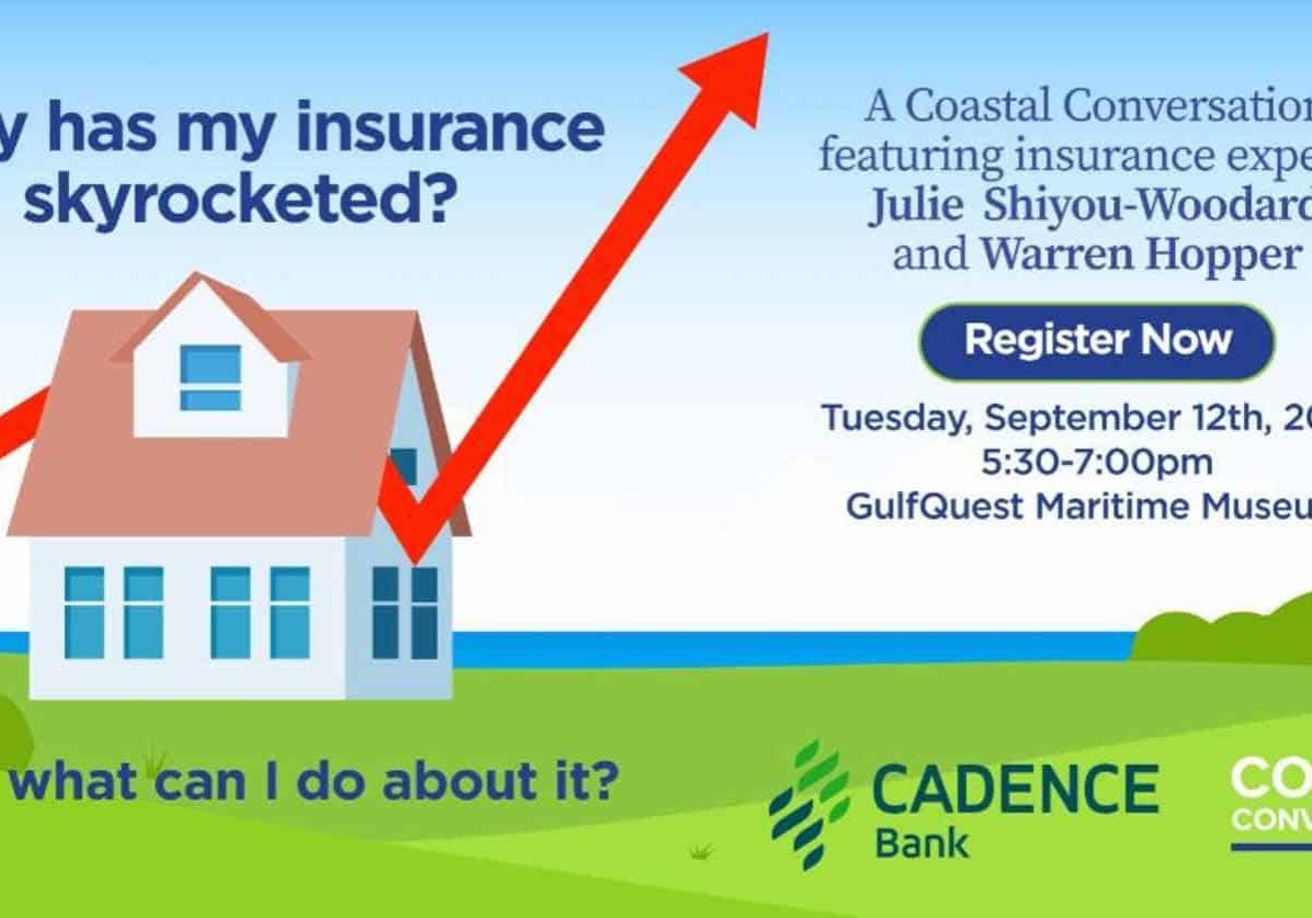Coastal Conversation On Insurance Coming Up